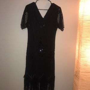 1920’s sequin flapper dress